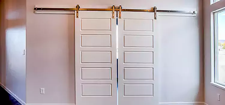 Glass Barn Door with Installation Hardware Kit Jersey City